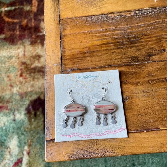 COPY - Jes Maharry Jasper earrings - Picture 2 of 7